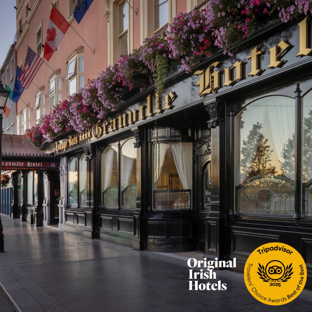 Original Irish Hotels (@originalirishht) on Twitter photo Delighted to share that a number of hotels in our collection have been named in the Best of the Best <a href="/Tripadvisor/">Tripadvisor</a> 2025 Travellers’ Choice Awards🌟
Congratulations to:
<a href="/ConnemaraSands/">Connemara Sands Beach Hotel & Spa</a>
<a href="/markree/">Markree Castle</a>
<a href="/Pembrokehk/">Pembroke Kilkenny</a>
<a href="/GranvilleWford/">Granville Hotel</a>
#tripadvisor #awards #originalirishhotels #irishhotel Delighted to share that a number of hotels in our collection have been named in the Best of the Best <a href="/Tripadvisor/">Tripadvisor</a> 2025 Travellers’ Choice Awards🌟
Congratulations to:
<a href="/ConnemaraSands/">Connemara Sands Beach Hotel & Spa</a>
<a href="/markree/">Markree Castle</a>
<a href="/Pembrokehk/">Pembroke Kilkenny</a>
<a href="/GranvilleWford/">Granville Hotel</a>
#tripadvisor #awards #originalirishhotels #irishhotel