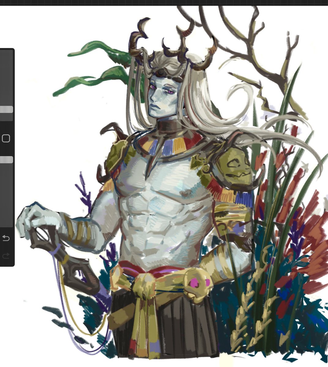 전에 그려뒀던..