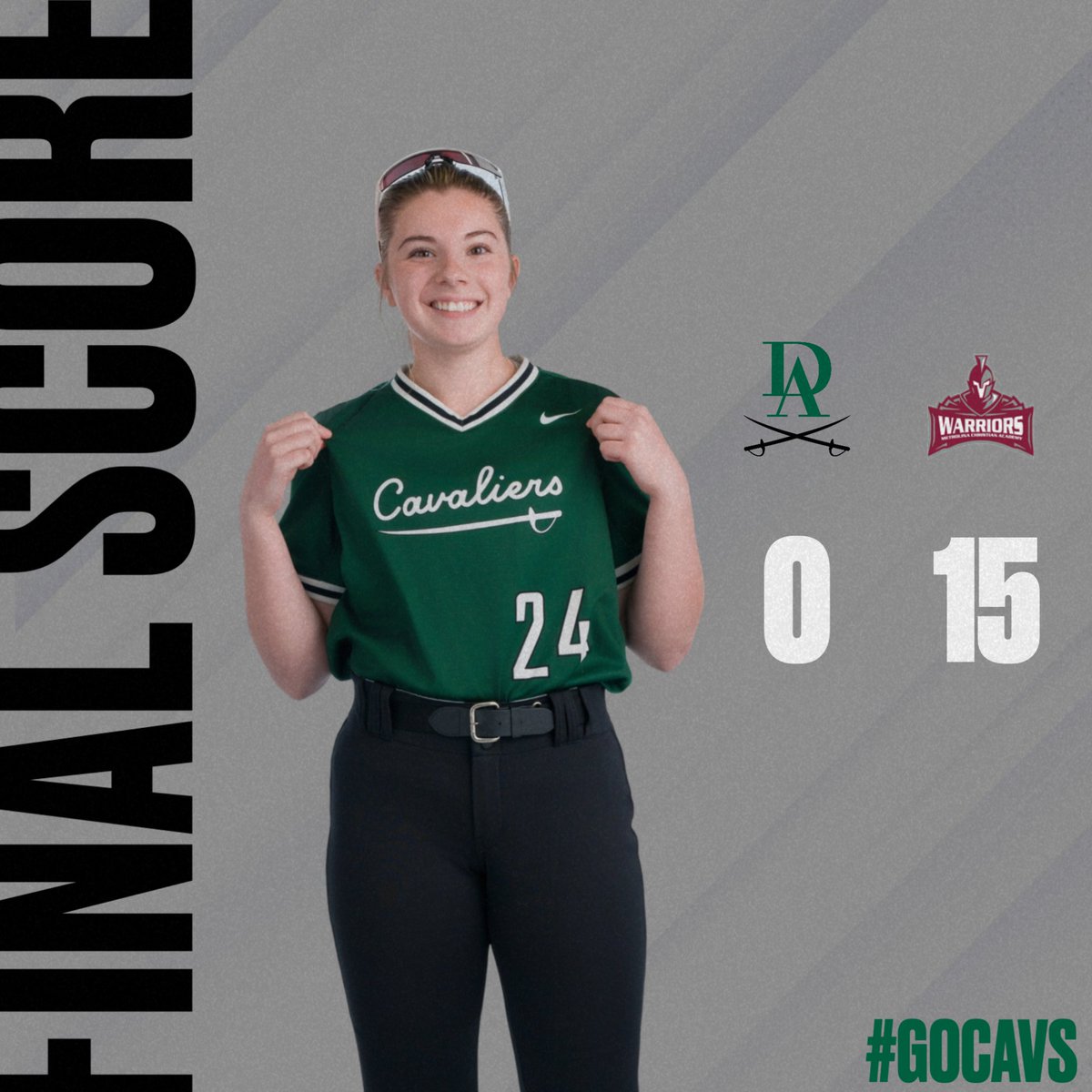 Cavs with a tough loss at Metrolina after a great season!

#GoCavs
<a href="/HighSchoolOT/">HighSchoolOT</a>