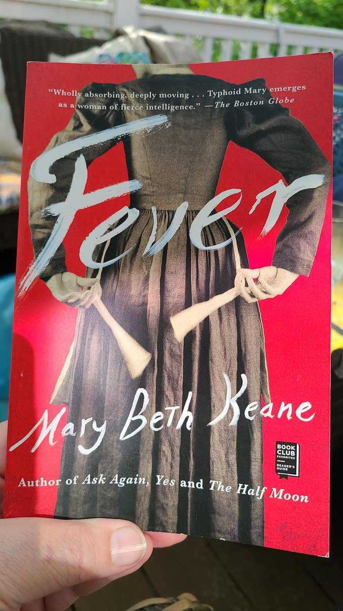 chartke's tweet photo. Very good read! Historical fiction about "Typhoid Mary".  #bookrevolution #wassheguilty #victimormurderer https://t.co/xGjQNkwR8Z