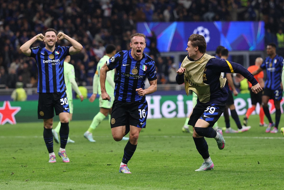 INTER 🇮🇹 ELIMINÓ A BARCELONA EN UNA DE LAS MEJORES SERIES DE LA HISTORIA Y JUGARÁ LA FINAL DE LA CHAMPIONS.