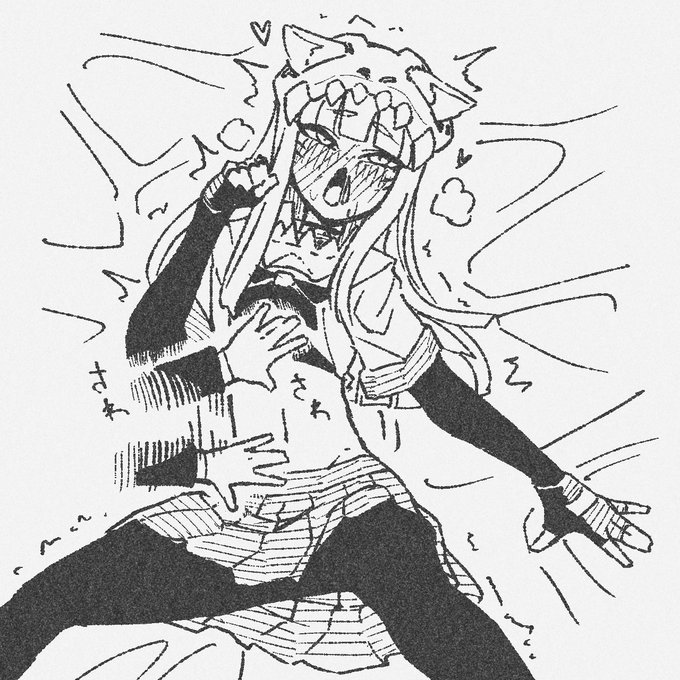 ペラ猫お腹なでなで 