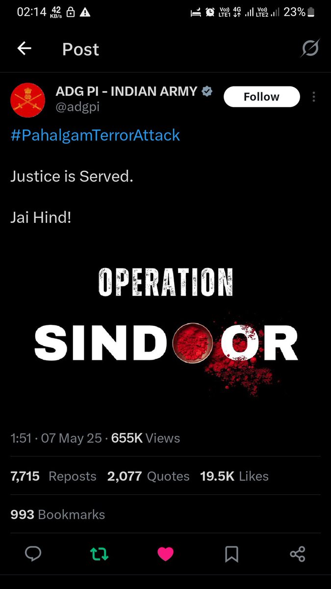 Utkarsh2709's tweet image. India on Fire 🔥.

#operationsindoor #phalgamterrorattack #indianarmy