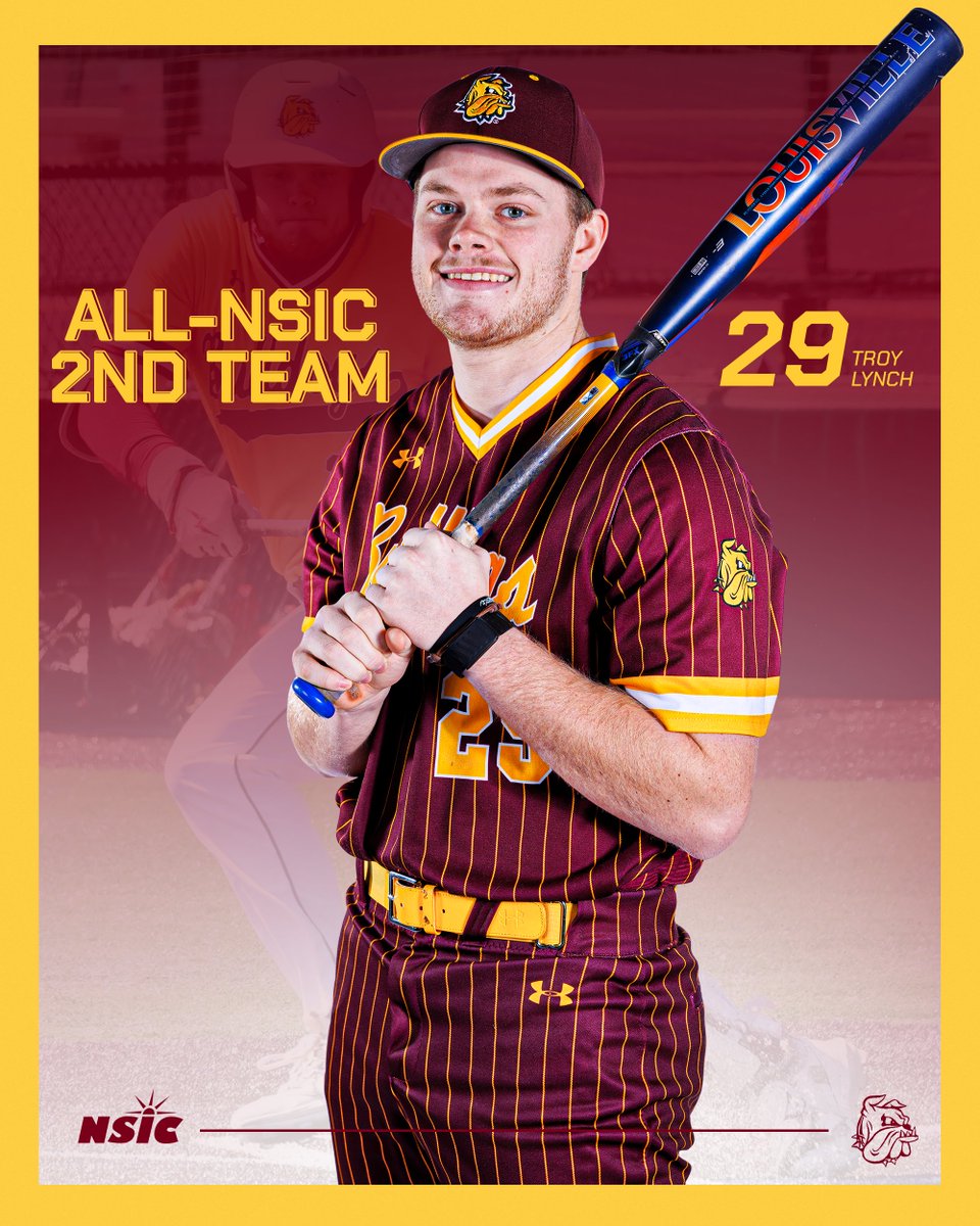 Flom, Rosenberg, and Lynch Receive NSIC Baseball All Conference Honors

More Info: umdbulldogs.com/news/2025/5/6/…
