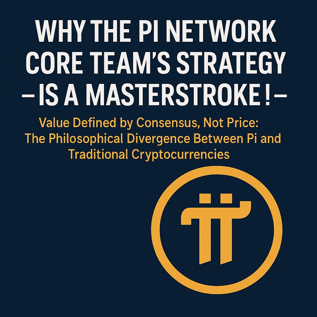 applekhankorea's tweet image. Predictive analysis ::
Pi Listed on Exchanges Looks Like a Traditional Cryptocurrency — But What Is the Fundamental Difference? 

[[[ Why the Pi Network Core Team’s Strategy Is a Masterstroke! ]]]
[[[ Why the Exchange Value Can Be Ignored Until the Grand Open Mainnet? ]]]
[[[…