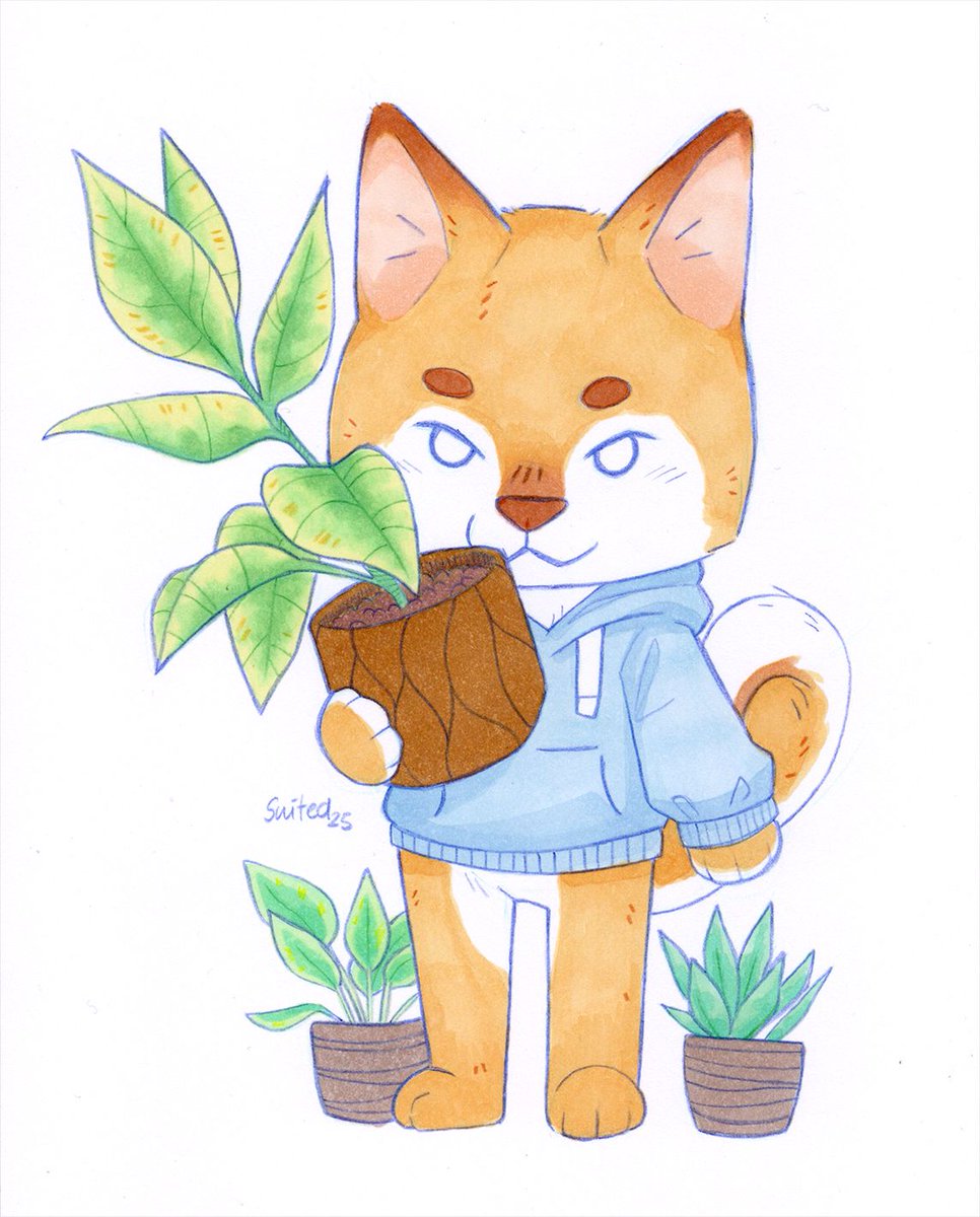 Plant Thief Kohana 🌱 
#ohuhu