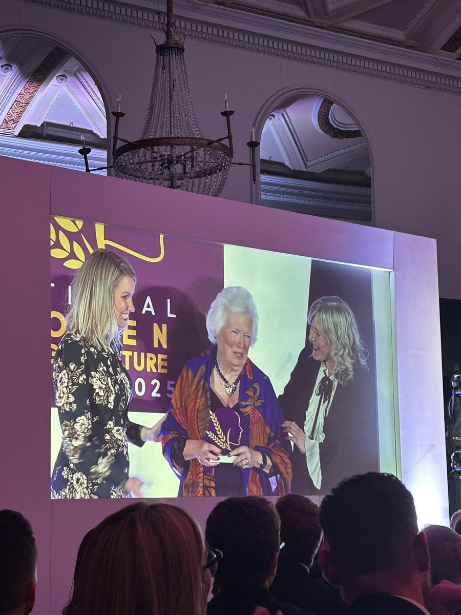 “The people in this room are the people contributing to the industry, and are the future of the industry. Never take no for an answer.” - lifetime achievement winner, Teresa Wickham 

#NWIA