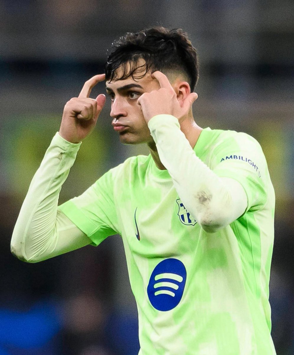 novaro__'s tweet photo. Pedri siempre fue un pelotero con clase, pero ahora también te muerde los tobillos. En la presión es una fiera: recupera, juega y hace jugar. Un todoterreno.
#BarcelonavsInter #ChampionsLeague https://t.co/uYqRaP6idI
