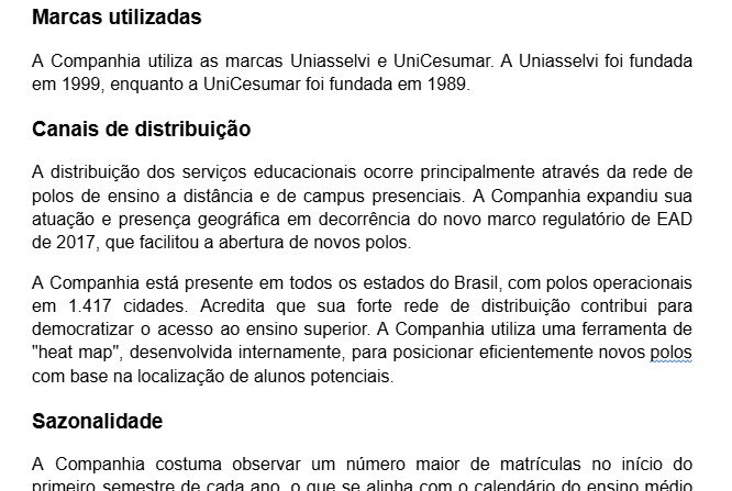 Construí uma metodologia para análise qualitativa detalhada de ações utilizando somente inteligência artificial. Qualquer um consegue utilizar! 

Te faz poupar uns cinco dias de trabalho.  

Quer ter acesso? É só estar me seguindo e deixar um RETWEET nesse post que eu te envio!