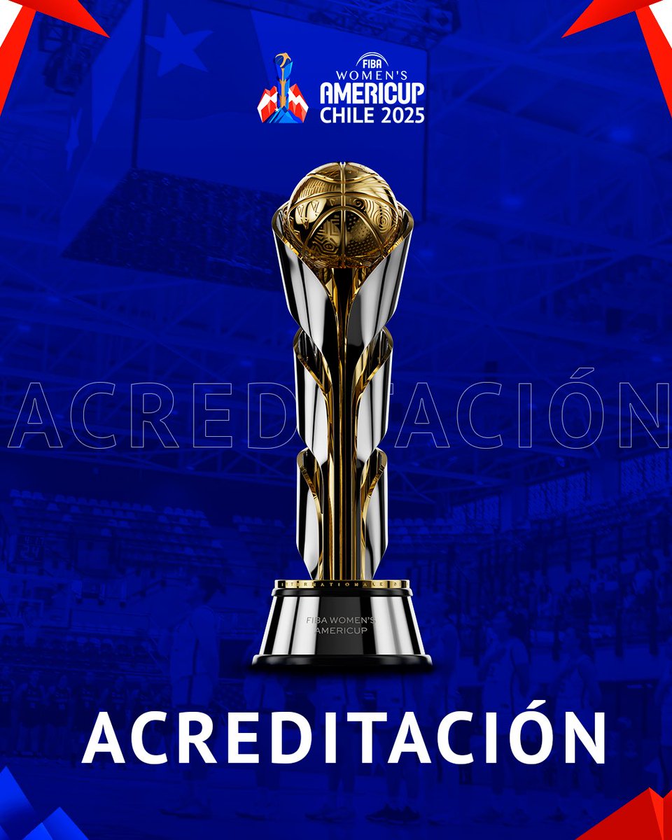 𝗔𝗧𝗘𝗡𝗖𝗜𝗢́𝗡 𝗠𝗘𝗗𝗜𝗢𝗦 𝗗𝗘 𝗖𝗢𝗠𝗨𝗡𝗜𝗖𝗔𝗖𝗜𝗢́𝗡

🚨 Comunicamos que se inició el proceso de Acreditación para la prensa que desee cubrir la FIBA AmericupW 2025 que se disputará en el Centro de los Deportes Colectivos del Parque Estadio Nacional. 

🗓️  28 de junio al
