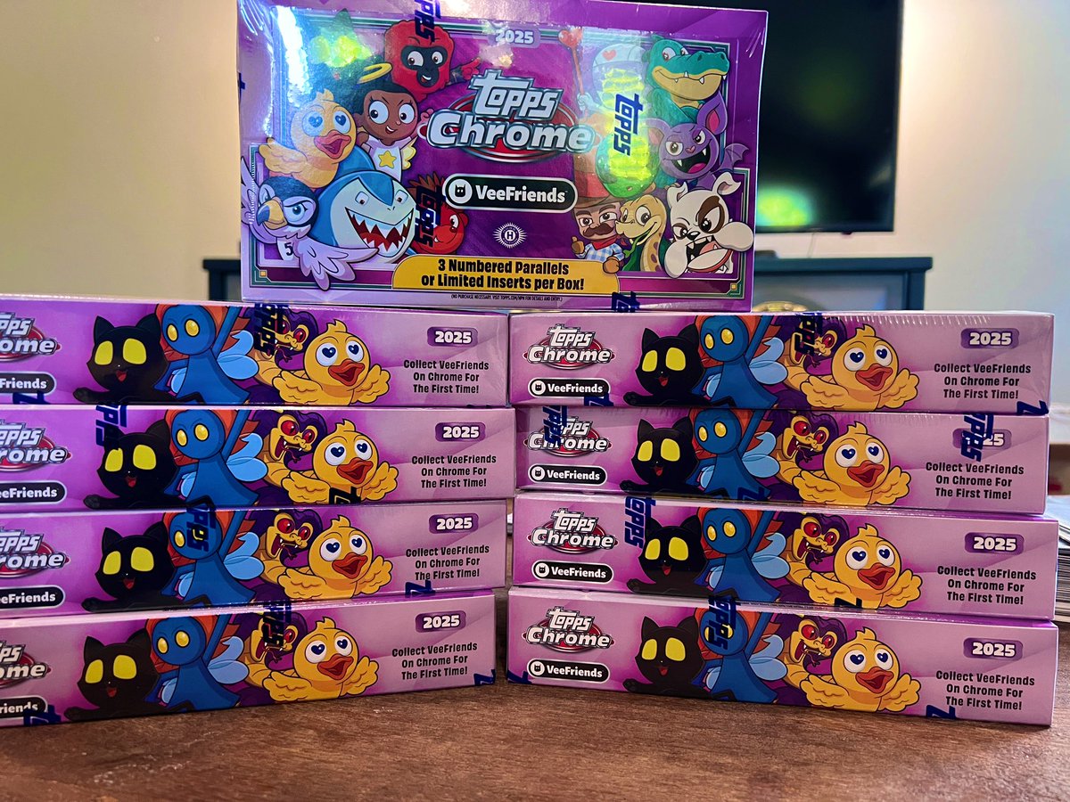 I finally get to rip <a href="/Topps/">Topps</a> Chrome <a href="/VeeFriendsCards/">VeeFriends Cards</a> SO EXCITED!