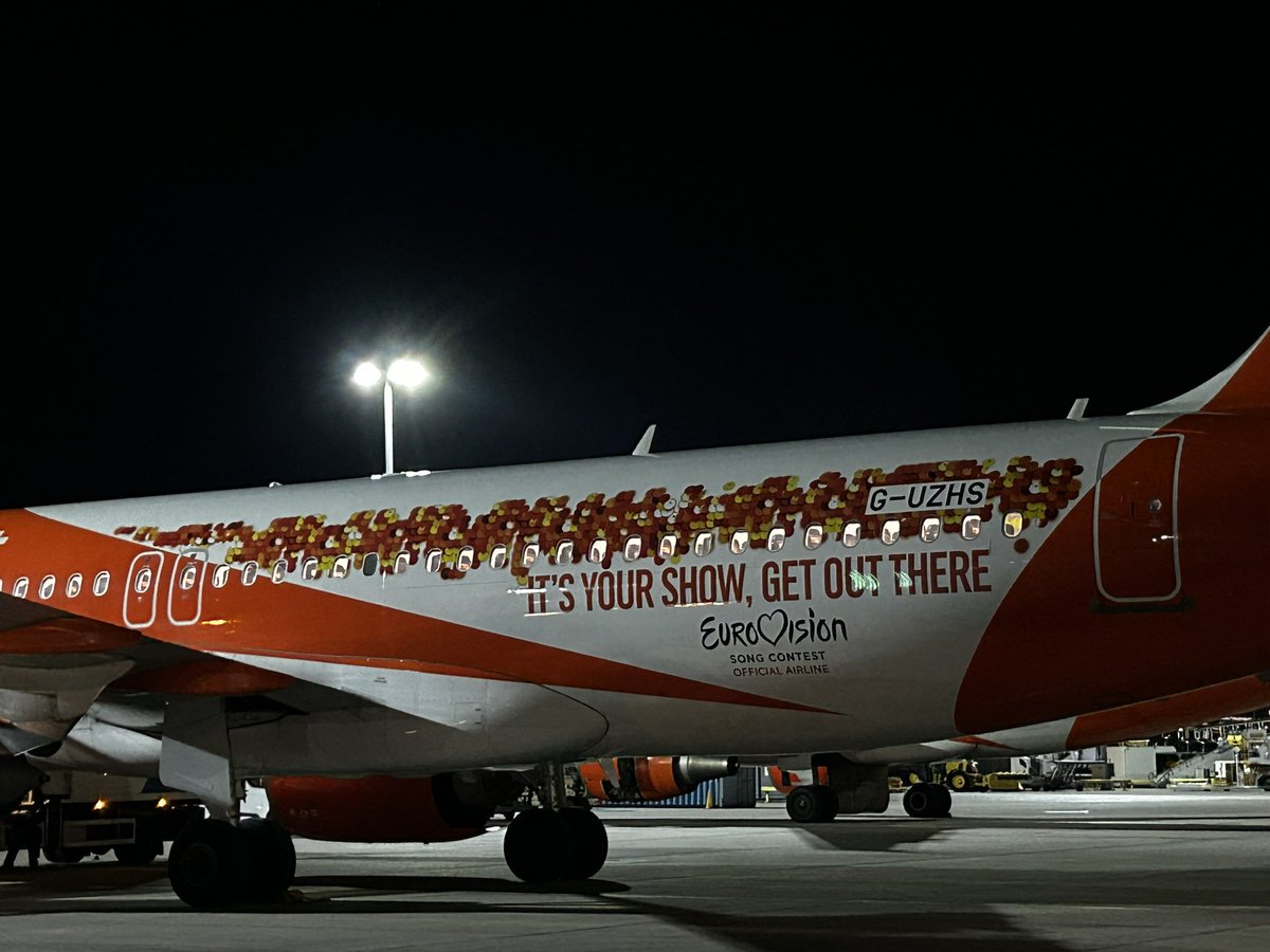 Robreferee's tweet image. Just when I thought @thisisheart stopping talking about #Eurovision2025 I pass this at work