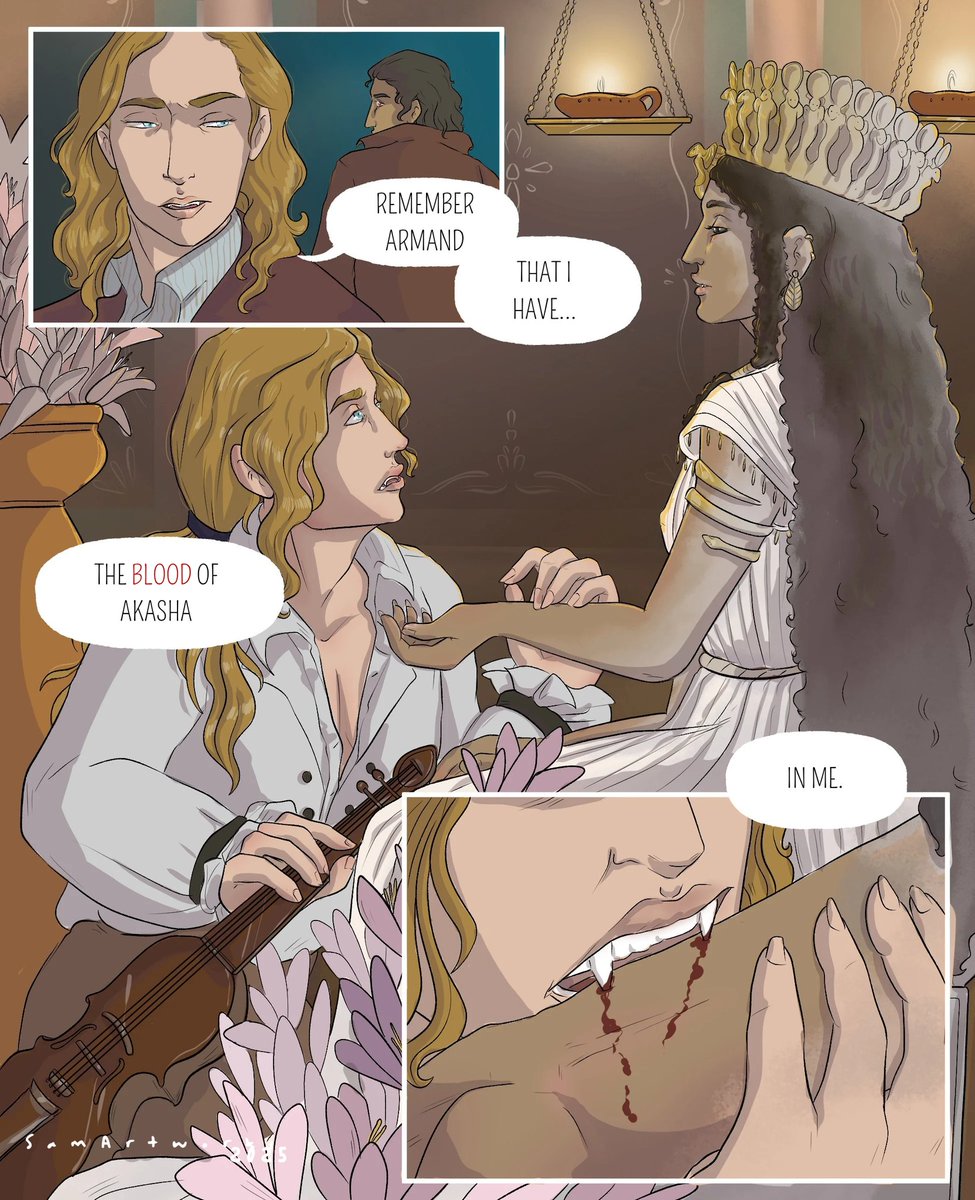 Sam_Artworks's tweet image. "I have the blood of Akasha in me" 🍷 #lestat #iwtv #iwtvfanart 

(Credits: @sam_artworks on Instagram &amp;amp; X)