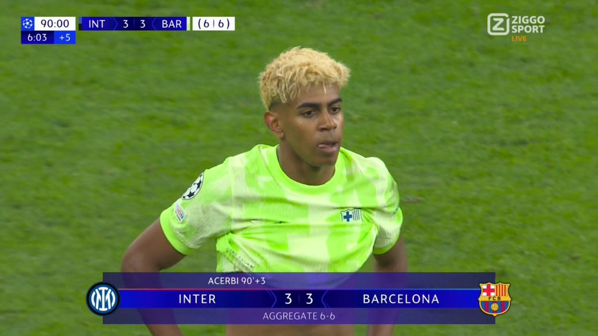 13 goals in a UCL SEMI-FINAL. what a game #InterBarca #inter