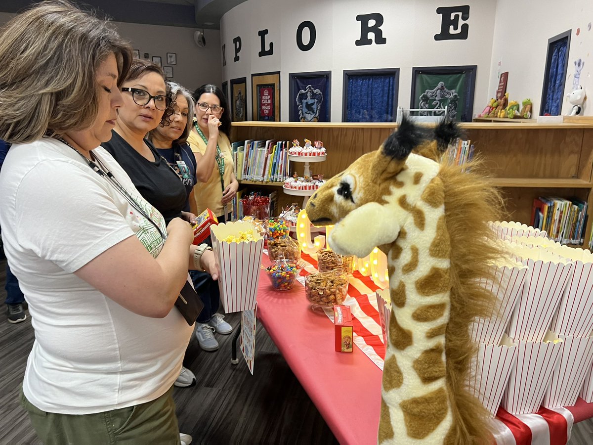 We're celebrating you today with a huge thank you! You're the star of our show! Teacher Appreciation week at #ExplorerExcellence.
