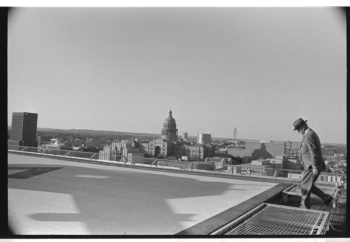 Happy #512Day, #Austin!

For the description of this photo in our archives, it says "#LBJ walks past an uncluttered Austin skyline". What do you think LBJ's thoughts would be of today's Austin skyline? 🤔

📷 Frank Wolfe | 03/12/1969