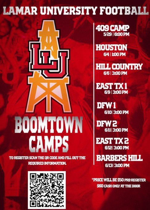 Christian (@d0ub13_6) on Twitter photo Thank you <a href="/CoachKT76/">Kenneth Trezvant</a> for the opportunity and taking the time to invite me Lamar Football Camp!
<a href="/CoachRWarner/">Ryan Warner</a> <a href="/GardinerKlay/">Coach KLAY Gardiner</a> <a href="/CoachLafaeleEse/">Lafaele Ese</a> <a href="/PebbleHHS_FB/">El Paso Pebble Hills High School Spartans Football</a> Thank you <a href="/CoachKT76/">Kenneth Trezvant</a> for the opportunity and taking the time to invite me Lamar Football Camp!
<a href="/CoachRWarner/">Ryan Warner</a> <a href="/GardinerKlay/">Coach KLAY Gardiner</a> <a href="/CoachLafaeleEse/">Lafaele Ese</a> <a href="/PebbleHHS_FB/">El Paso Pebble Hills High School Spartans Football</a>