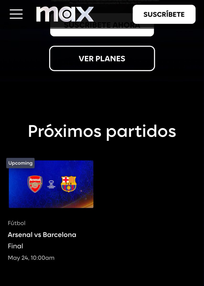 dinco's tweet photo. Porque @StreamMaxLA dice que la final de la Champions es arsenal vs Barcelona https://t.co/YWsdO3miKz