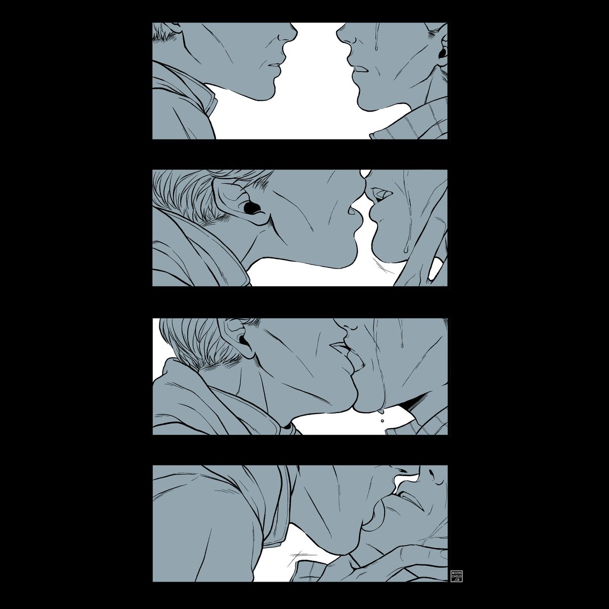 moonchild_cb's tweet image. Maybe a kiss can help 🫦

#Inhun #001x456