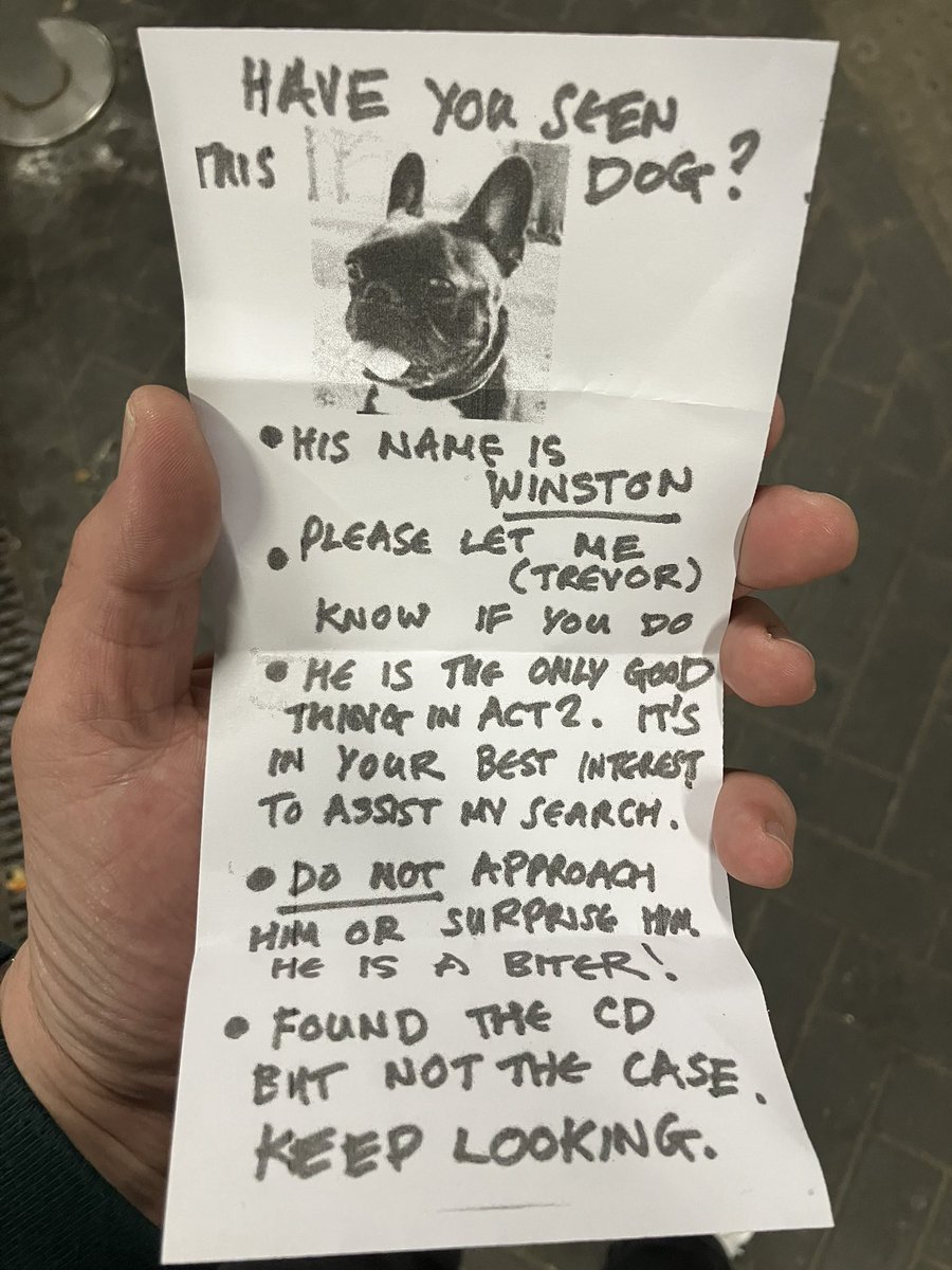 Such a great evening watching the current company of <a href="/playgoeswrong/">The Play That Goes Wrong</a>. Absolutely brilliant work. <a href="/mischiefcomedy/">Mischief</a> #GoesWrong