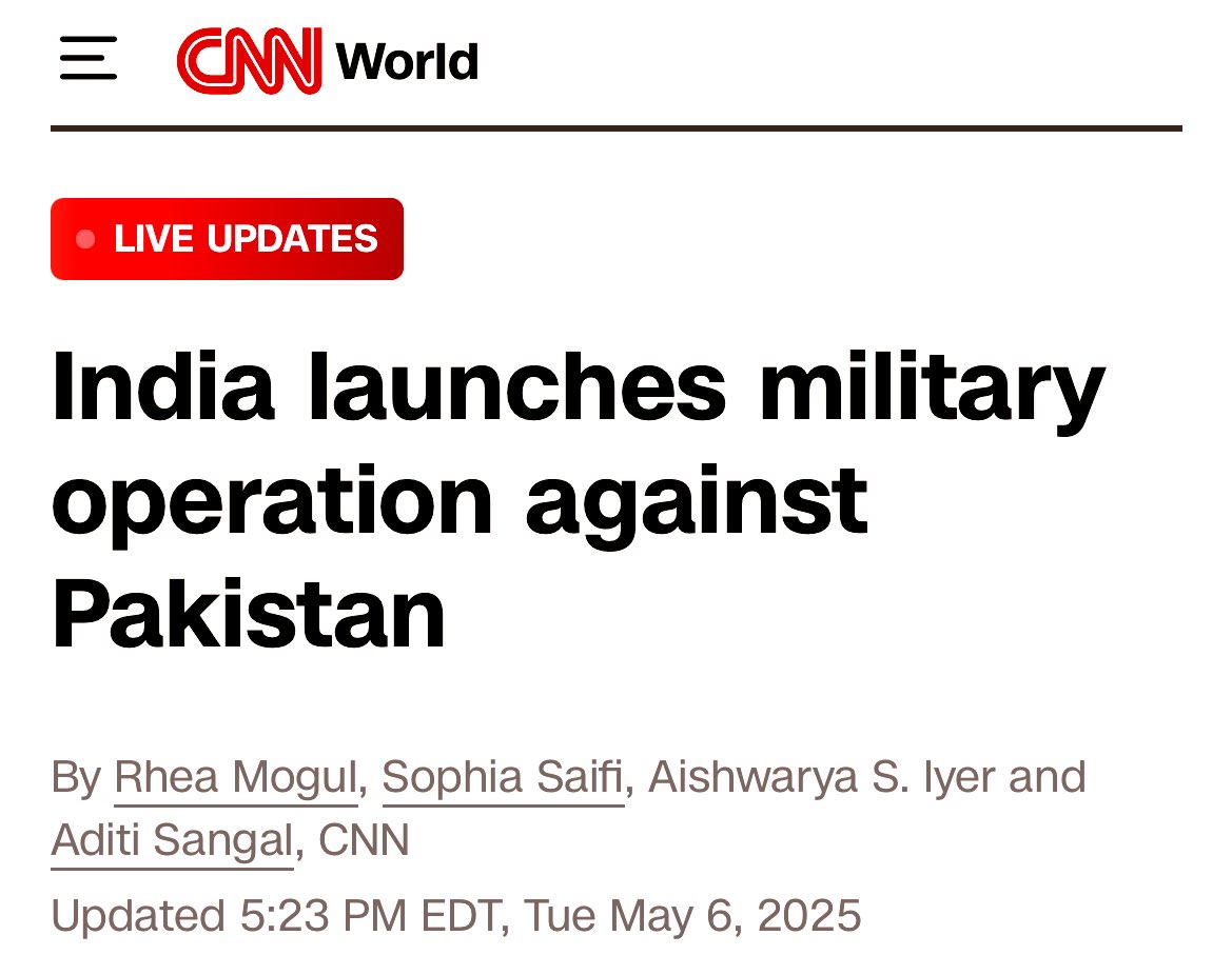 Ah, oorlog tussen India en Pakistan. Dat kan er ook nog wel bij.