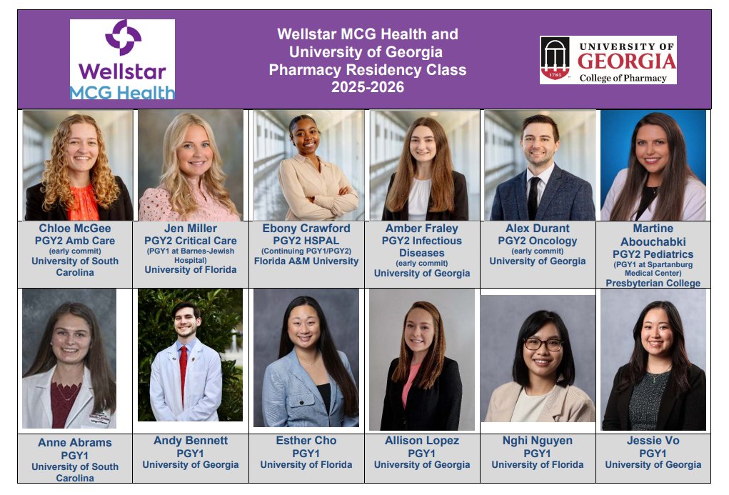 Our 2025-2026 Residency Class is complete!

We are so excited to have you next year and can't wait to see everything you accomplish!! 💜💙