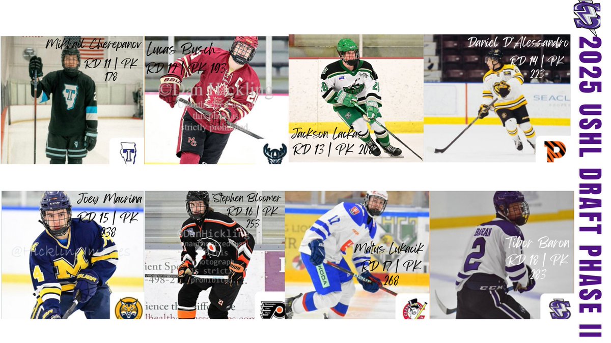 That's a wrap on the 2025 USHL Draft!