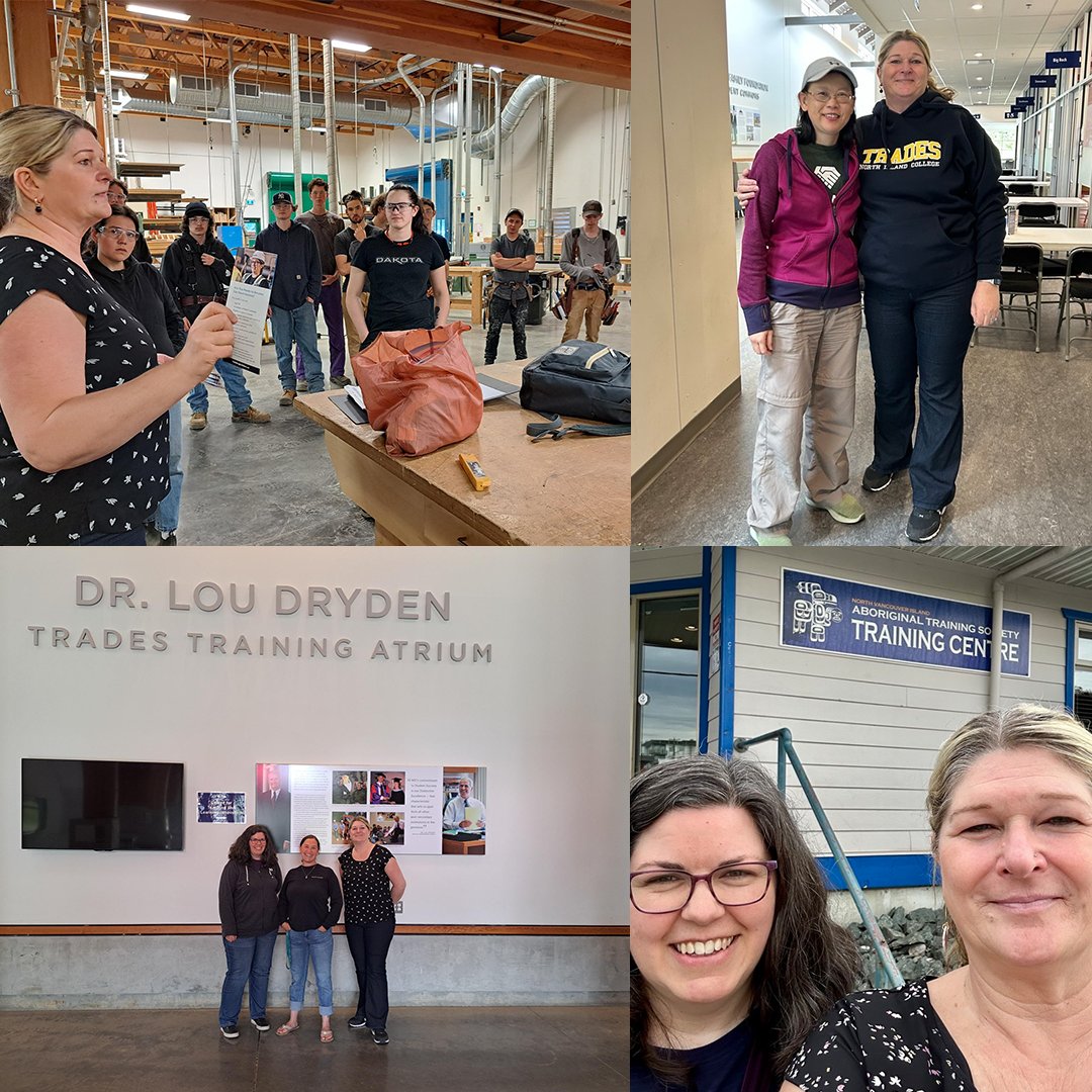 🏗️ BCCA Building Builders had a great trip to #VancouverIsland the past couple of days! We co-promoted the program (with SkilledTradesBC) to trades students at North Island College.

Learn more about BCCA's Building Builders program at buildingbuilders.ca