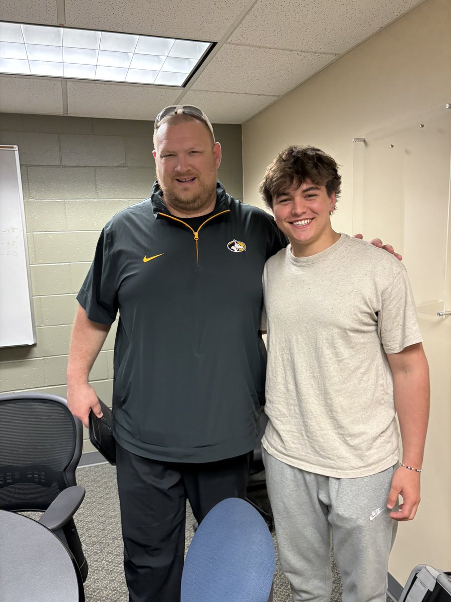 Thanks <a href="/CoachRustman/">Jack Rustman</a> for coming by and talking about <a href="/MTUFB/">Michigan Tech Football</a>!