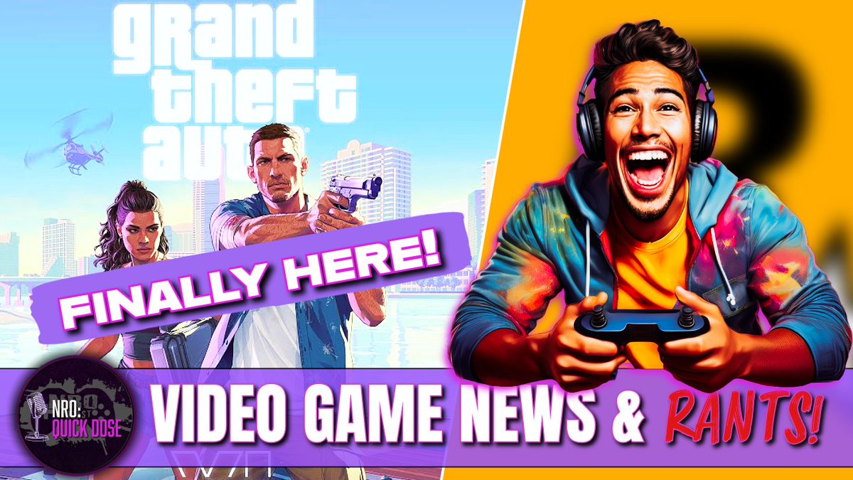 MM2K's tweet image. NEW - 🔴GTA 6 Trailer 2 IS HERE!!! Let's Talk About It! youtu.be/bfU254aTp9I?si… 

LIVE DISCUSSION - 🟣 twitch.tv/hndchub

#GTA6 #GTA6trailer2 #MM2KGaming