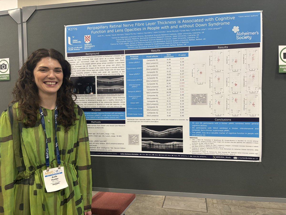 The REVEAL Study (@reveal_study) on Twitter photo Very excited to be presenting findings from the REVEAL study at <a href="/ARVOinfo/">ARVO</a> today! If you’re attending the conference, please stop by at poster #A0041 👀 <a href="/UlsterUniBiomed/">Biomedical Sciences</a> <a href="/AlzSocResearch/">Alzheimer's Society For Researchers</a> Very excited to be presenting findings from the REVEAL study at <a href="/ARVOinfo/">ARVO</a> today! If you’re attending the conference, please stop by at poster #A0041 👀 <a href="/UlsterUniBiomed/">Biomedical Sciences</a> <a href="/AlzSocResearch/">Alzheimer's Society For Researchers</a>