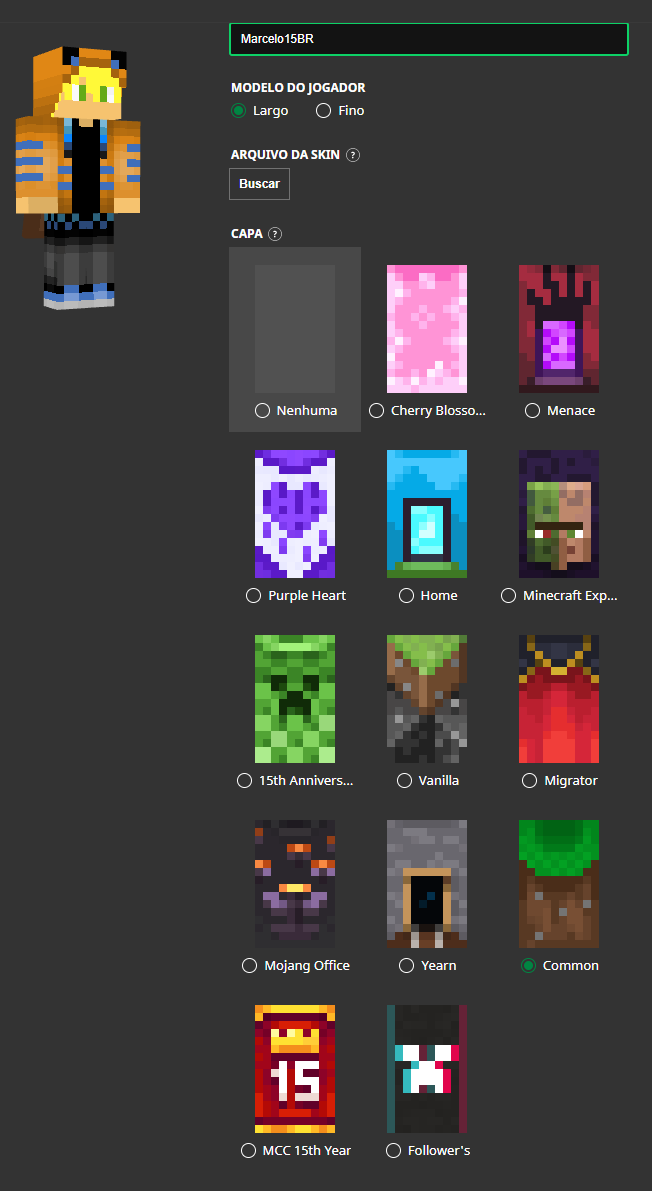 Marcelo15BR's tweet photo. Minecraft cape #minecraftcape https://t.co/fuNi2GaOhk
