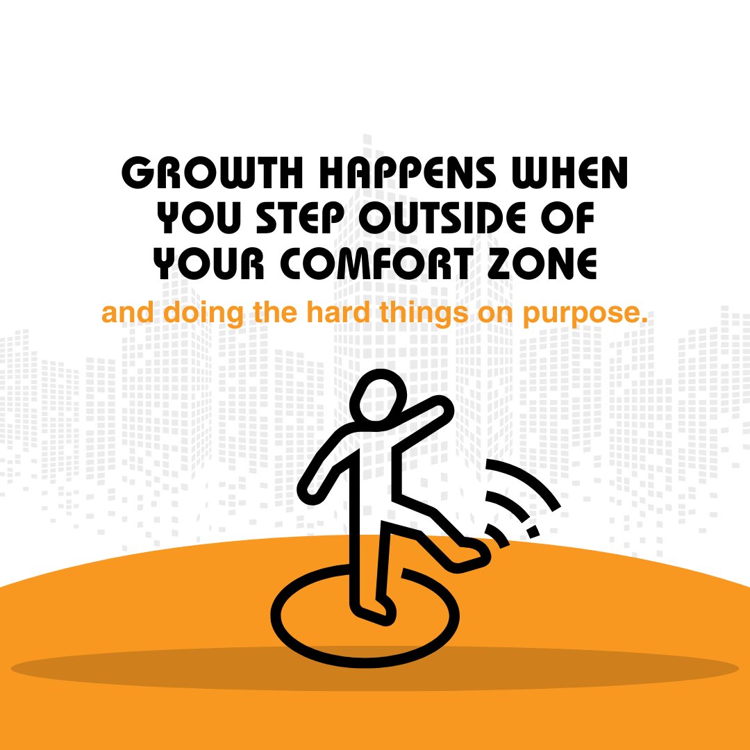Growth isn’t about doing the same thing over and over again.

It’s about doing the hard things on purpose.

Working on the difficult bits. Repeating them until they improve.

Yes, it’s uncomfortable.

But if you’re not uncomfortable, you’re probably not growing.