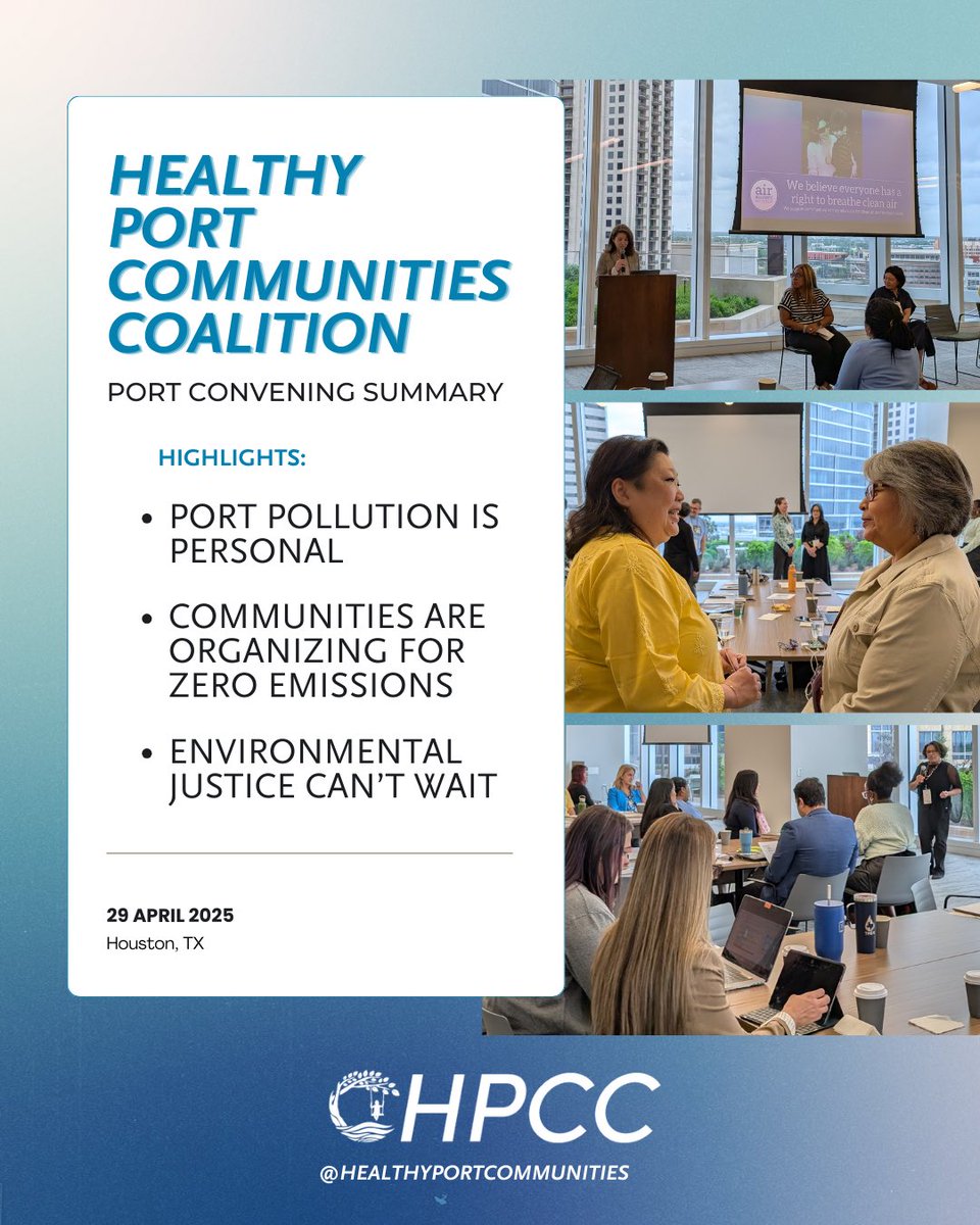The Healthy Port Communities Coalition (HPCC) tweet media