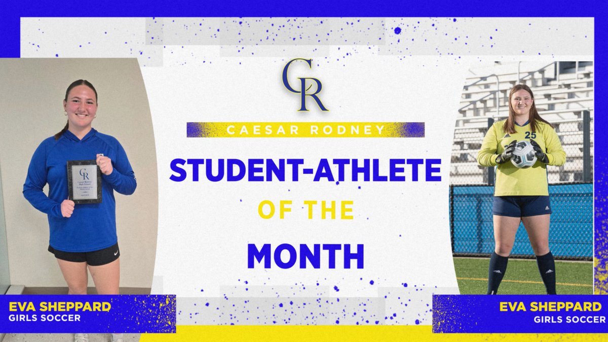 Congratulations to Eva Sheppard who is the Student-Athlete of the Month!!!

Go Eva and Go Riders!!!