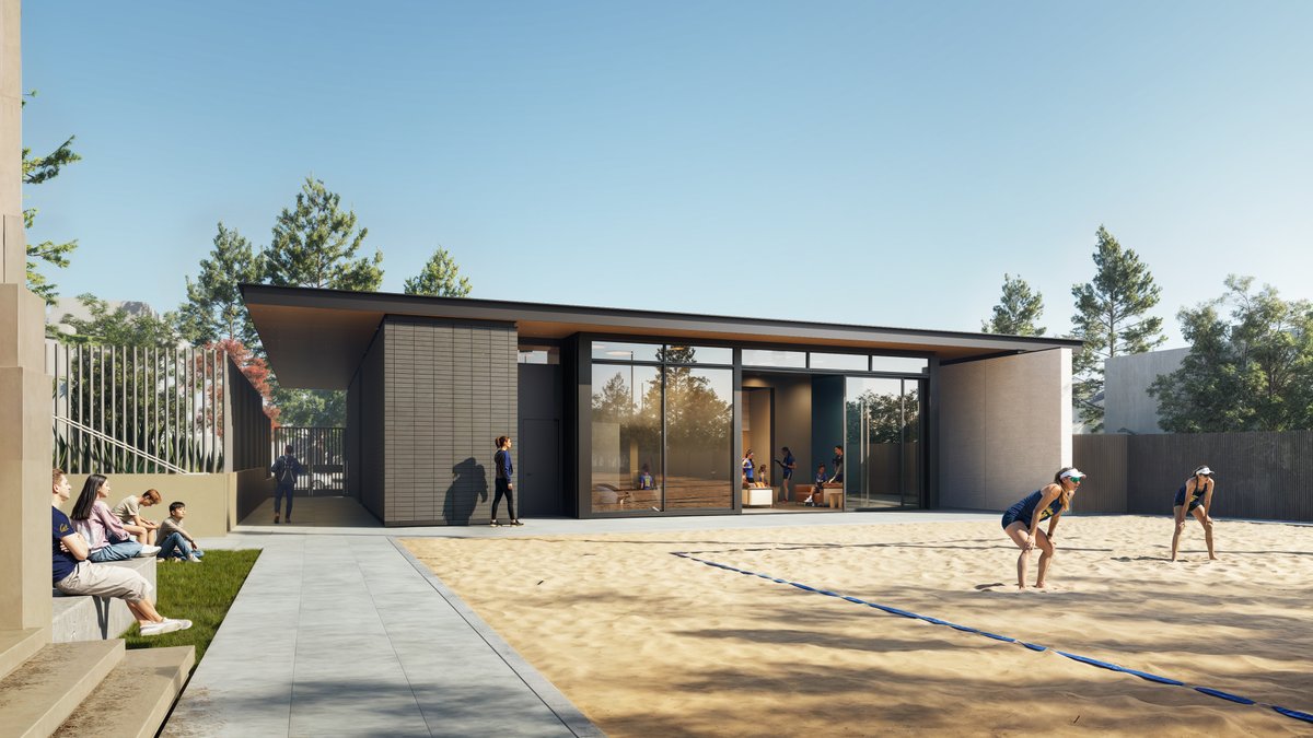 CalBeachVB's tweet image. IT'S HAPPENING! 🏟️
Construction of our new home, the Banatao Family Beach Volleyball Stadium, has begun. Located west of Edwards Stadium, the facility will feature 5 courts, locker rooms/team rooms/offices, and enhanced amenities (lighting/scoreboard)!
#GoBears | #BeachBears