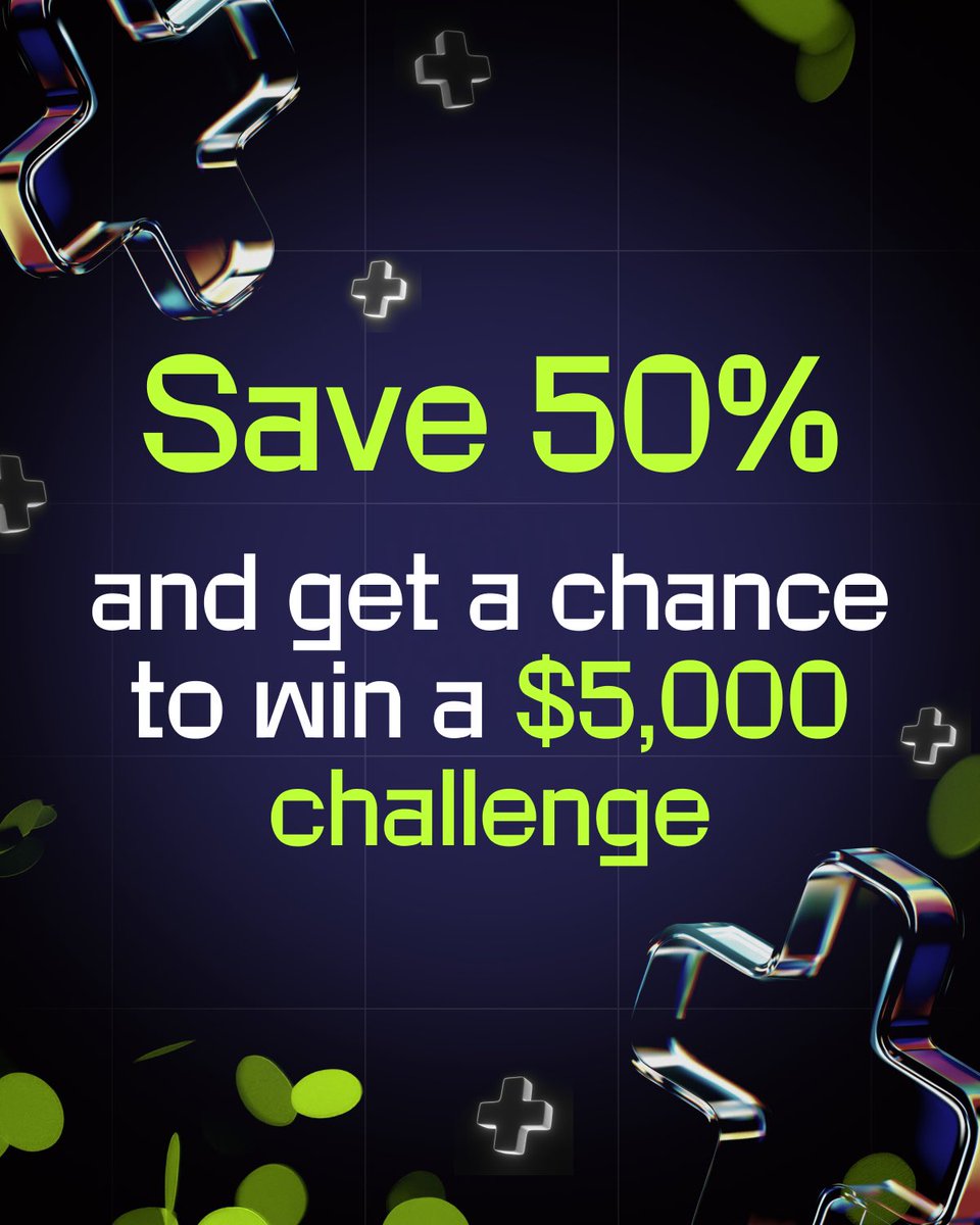 Giveaways 🎁

25x5k giveaways <a href="/InstantFunding_/">Instant Funding</a> to enter:

Spend your PlusPoints by May 12 to enter the draw 🔥

Not a member of our loyalty program yet? No problem. Your first purchase gets you into both Instant Funding Plus and the giveaway — no extra steps needed.

P.S. Yes,