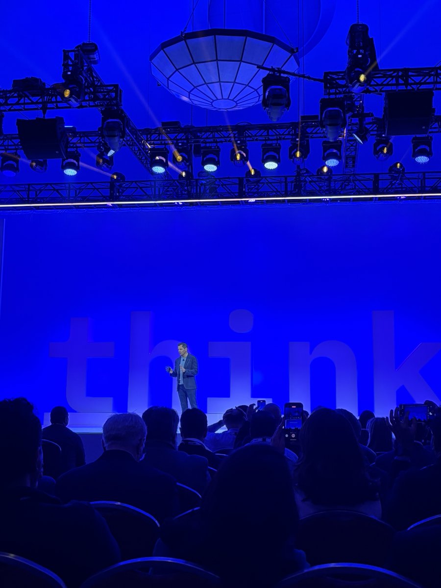 SaturnB2B's tweet image. Saturn is proud to be at IBM Think 2025 connecting w/ industry leaders, exploring cutting-edge innovations, &amp;amp; representing our commitment to IT solutions. Special highlight—hearing from IBM’s own, Rob Thomas, whose insights continue to shape the future of tech. 🌐#IBMThink2025