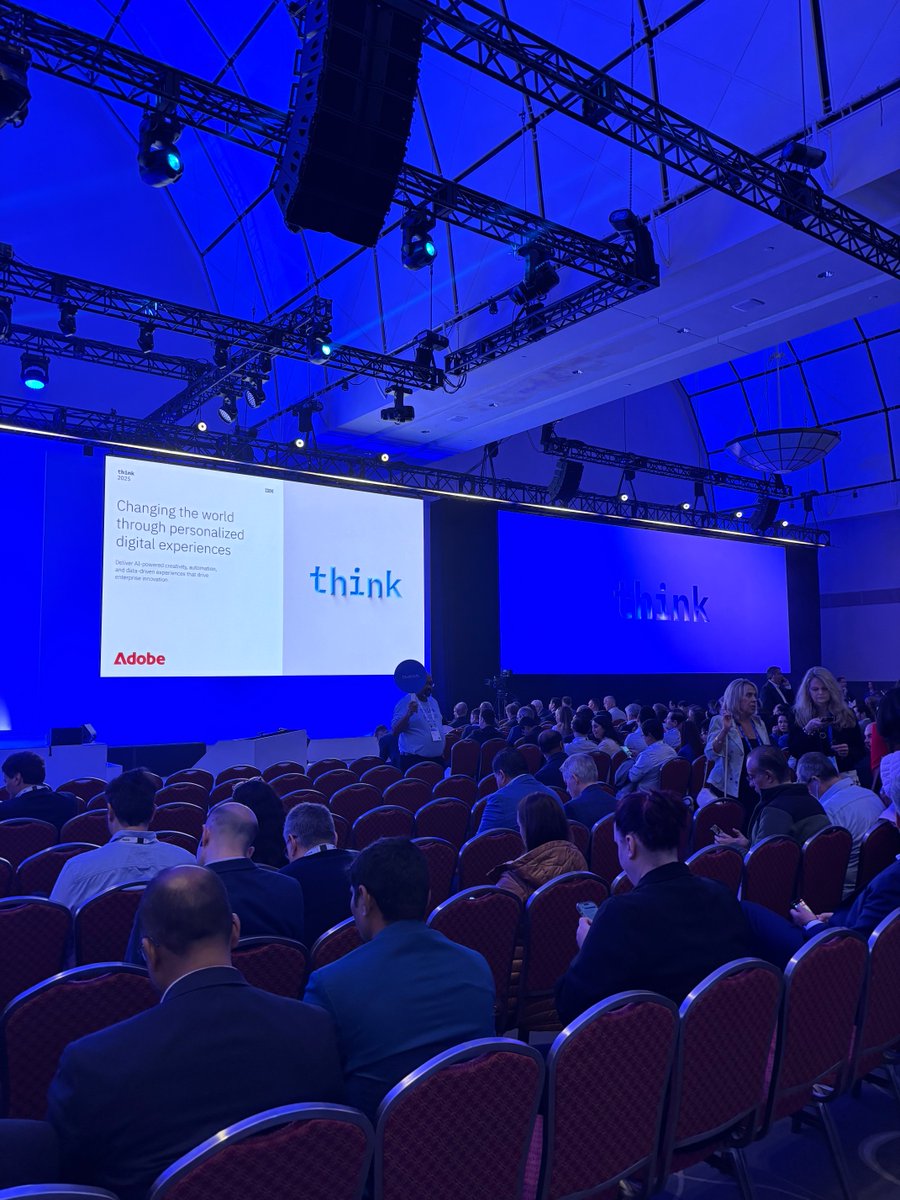 SaturnB2B's tweet image. Saturn is proud to be at IBM Think 2025 connecting w/ industry leaders, exploring cutting-edge innovations, &amp;amp; representing our commitment to IT solutions. Special highlight—hearing from IBM’s own, Rob Thomas, whose insights continue to shape the future of tech. 🌐#IBMThink2025