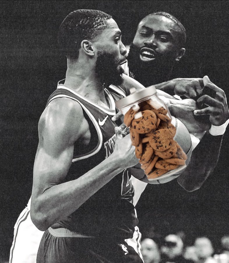 SolelyRich's tweet photo. Cookies were taken to on 5/5/2025 at Madison Square Garden.

 #KnicksTape #MSG #NYK https://t.co/mq79zDTxOI