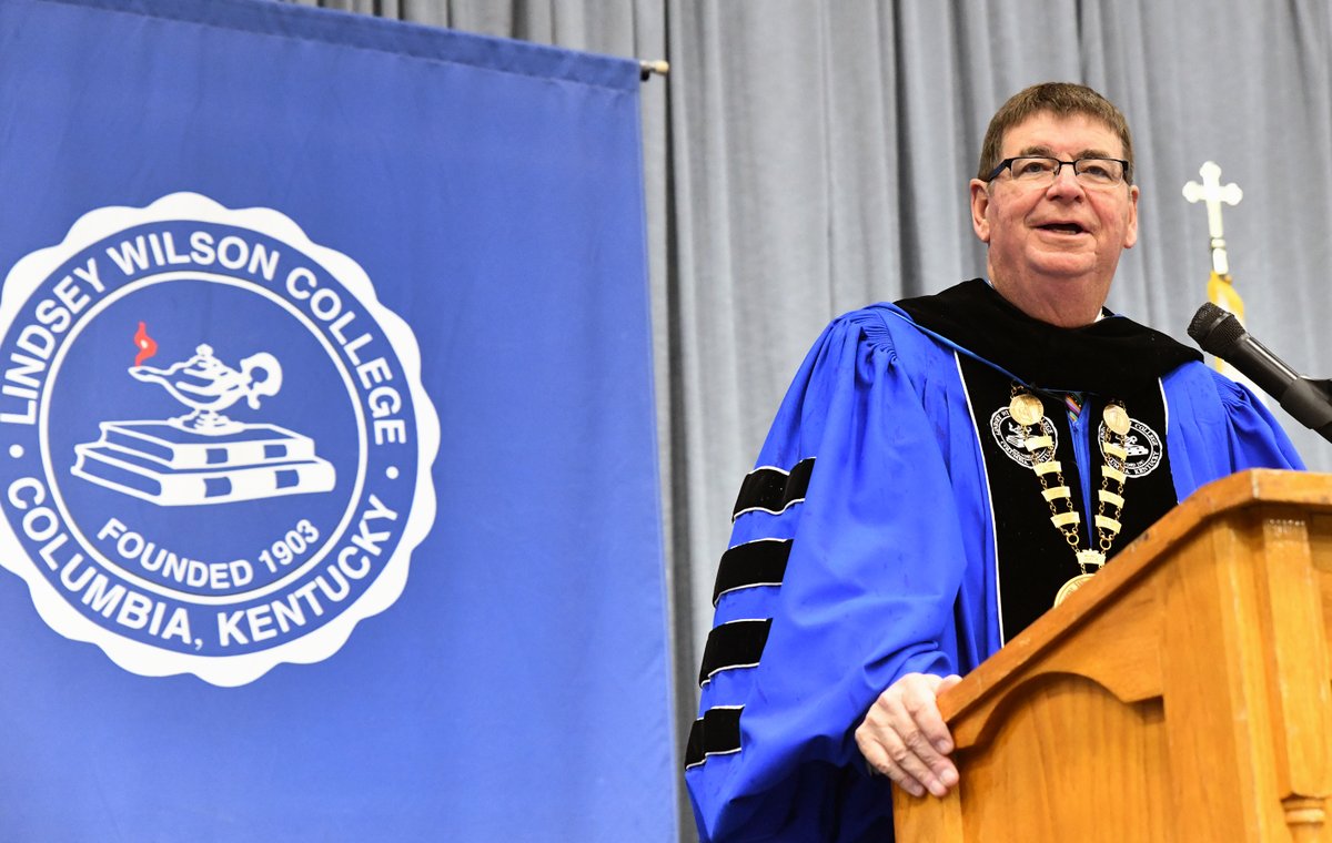 Lindsey Wilson celebrated its 121st commencement this weekend with three ceremonies spanning two days. Lindsey Wilson College will become Lindsey Wilson University on July 1, making this weekend's commencement the final group of graduates awarded a Lindsey Wilson College diploma.