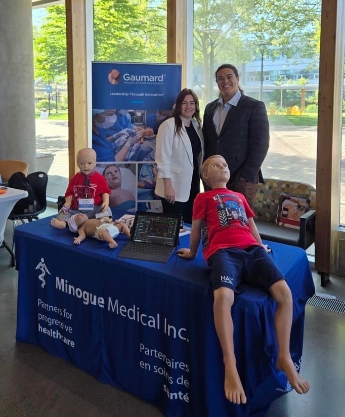 We’re live at CanSim BC in Burnaby! 🎉 

Come see Pediatric HAL &amp; Super TORY in action at the Minogue Medical booth. Let’s talk simulation, innovation, and how we can support your goals.

Book here to learn more 👉 hubs.ly/Q03lhlxF0 #CANSIMBC #Simulation