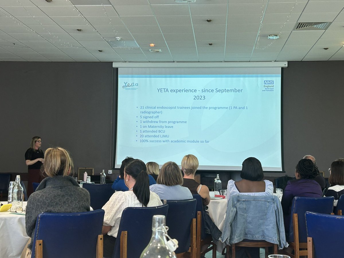 A very good symposium organised by <a href="/YorkshireETA/">Yorkshire Endoscopy Training Academy</a> today - well done. Great to see so many there including colleagues from <a href="/NorthernETA/">Northern Endoscopy Training Academy (NETA)</a>  - working together across NEY!