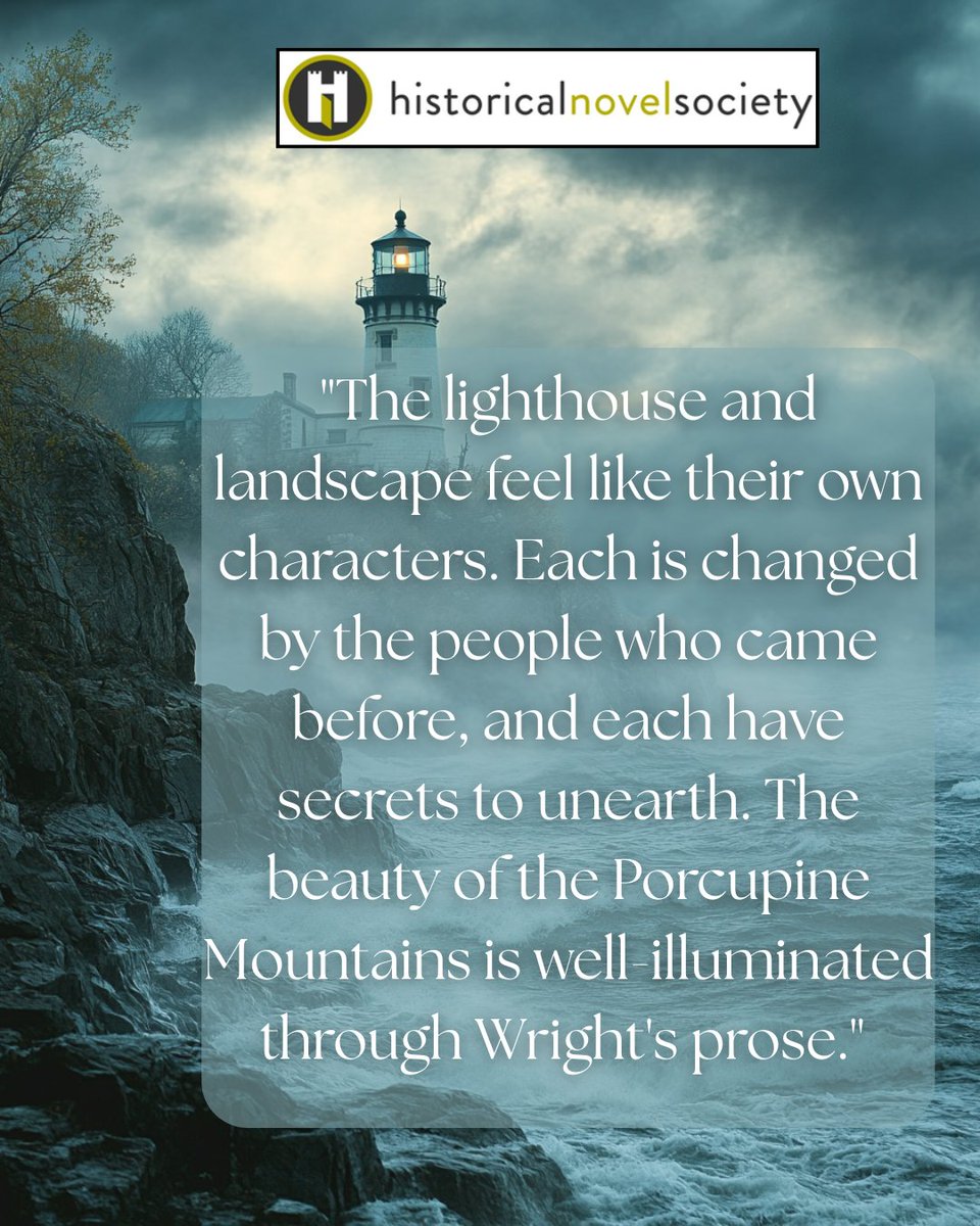 Huge thanks to Historical Society for their review of "Tempest at Annabel's Lighthouse"!  
bit.ly/4k2TjJN