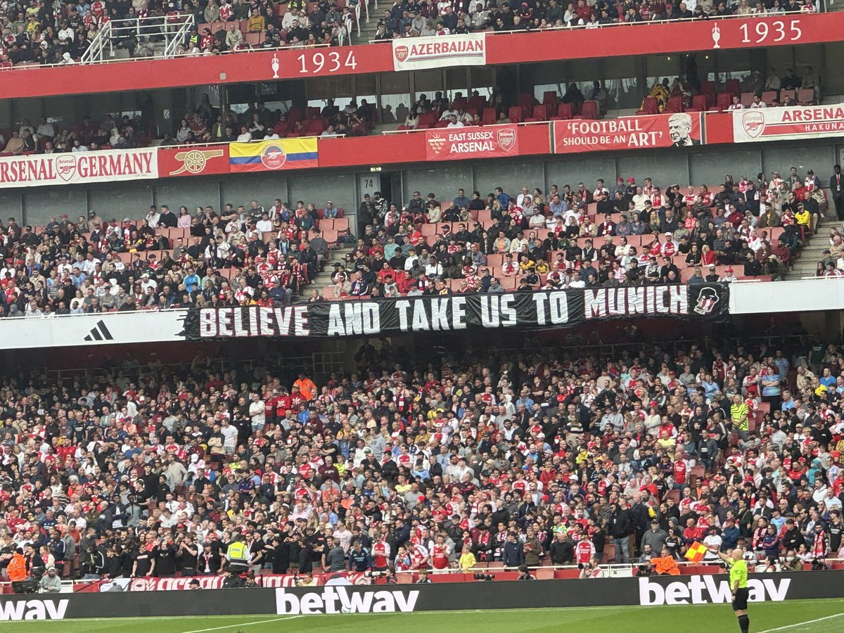 “BELIEVE AND TAKE US TO MUNICH”