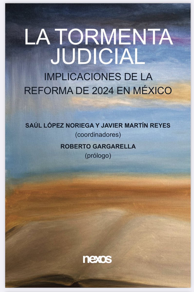 CarlosSotoM's tweet photo. El libro “La tormenta judicial”, coordinado por Saúl López Noriega y @jmartinreyes, prologado por @Rgargarella, se puede consultar (PDF) en el siguiente enlace: 

https://t.co/bDnj0sFTjz https://t.co/6LIXI2EcLl