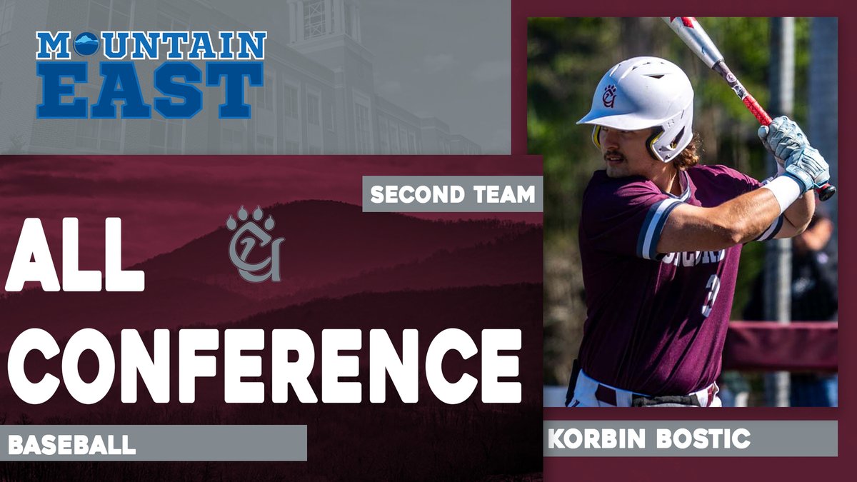 CUMountainlions (@cumountainlions) on Twitter photo .<a href="/ConcordBaseball/">Concord Baseball</a>'s Korbin Bostic was voted to the All-MEC Second Team after hitting .312 with 7 home runs, 37 RBI, and 15 doubles with 10 multi-RBI games. .<a href="/ConcordBaseball/">Concord Baseball</a>'s Korbin Bostic was voted to the All-MEC Second Team after hitting .312 with 7 home runs, 37 RBI, and 15 doubles with 10 multi-RBI games.