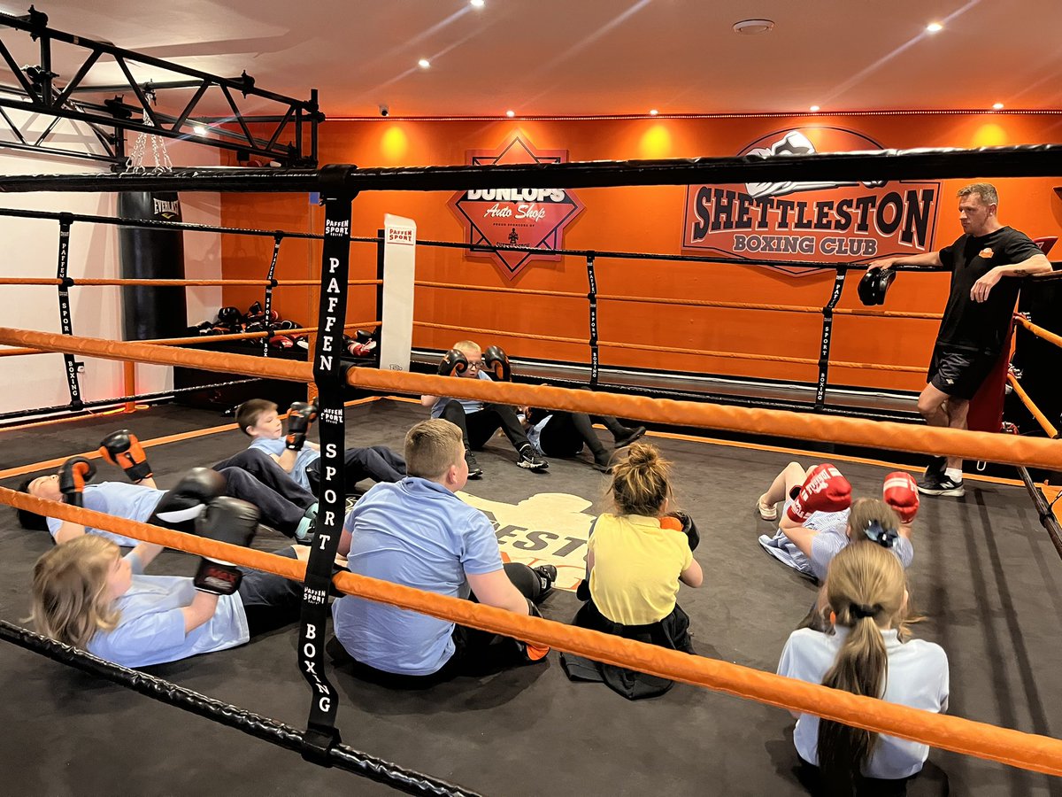 Mo McCormick (@asgeastbank) on Twitter photo Super proud of the <a href="/WellshotPrimary/">Wellshot Primary</a> boxers. Their first session at Shettleston Boxing club working with coach Craig was action packed. Full effort from start to finish from our P5 team 🥊👏 <a href="/PEPASSGlasgow/">PEPASS Glasgow</a> <a href="/Glasgow_Sport/">Glasgow Sport</a> Super proud of the <a href="/WellshotPrimary/">Wellshot Primary</a> boxers. Their first session at Shettleston Boxing club working with coach Craig was action packed. Full effort from start to finish from our P5 team 🥊👏 <a href="/PEPASSGlasgow/">PEPASS Glasgow</a> <a href="/Glasgow_Sport/">Glasgow Sport</a>