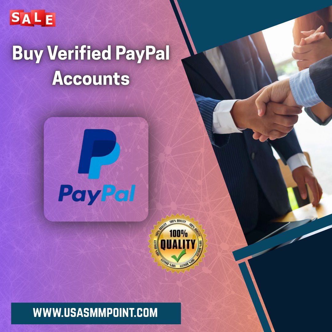 Buy Verified PayPal Accounts 

#buyverifiedpaypalaccounts #paypal #bitcoin #money #zelle #cash #marketing #paypalcash #skrill #cryptocurrency #usa #venmo 

Product link: usasmmpoint.com/product/buy-ve…
