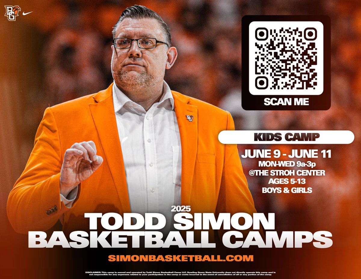 Our Kids Camp is almost here! Open to all boys and girls ages 5 to 13. Our players and staff lead the camp. Games, prizes and memories at the Stroh Center.

June 9-11
Time: 9am-3pm
Ages: 5-13 years old